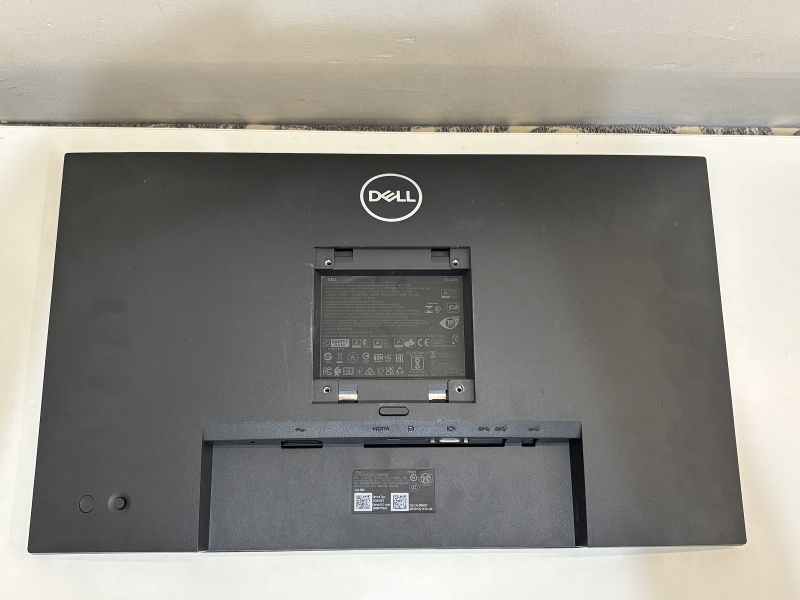 Flat Panel Monitor Dell Model P2422H (without stand) – photo 6 of 6