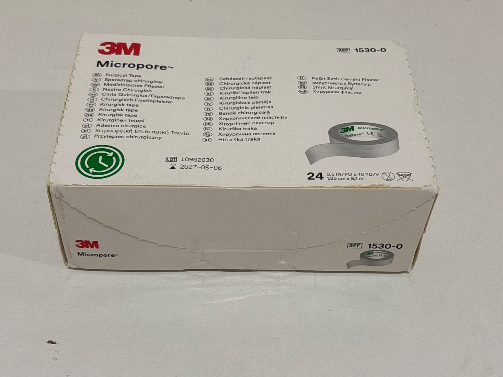 3M Micropore Tape 1530-0 (Box of 24 rolls) – photo 2 of 2