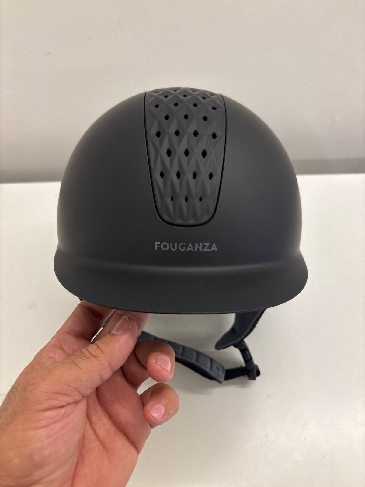 Fouganza 520 Horse Riding Helmet (Size: L  / 59cm) – photo 8 of 8