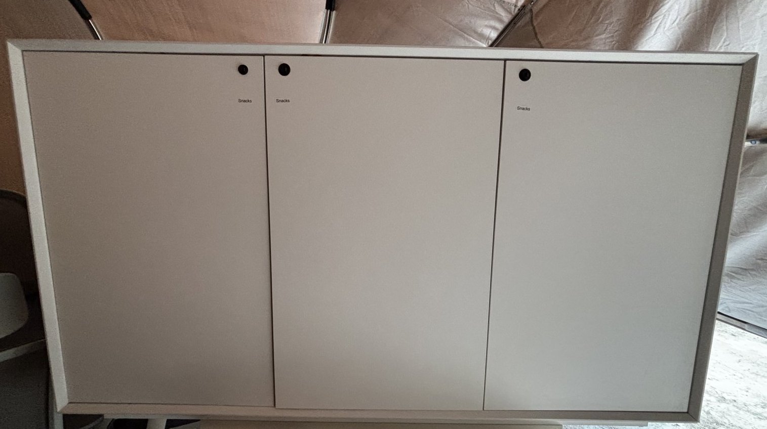 EDGE Wooden office storage unit with hinged doors By WORKSPACE – photo 2 of 3