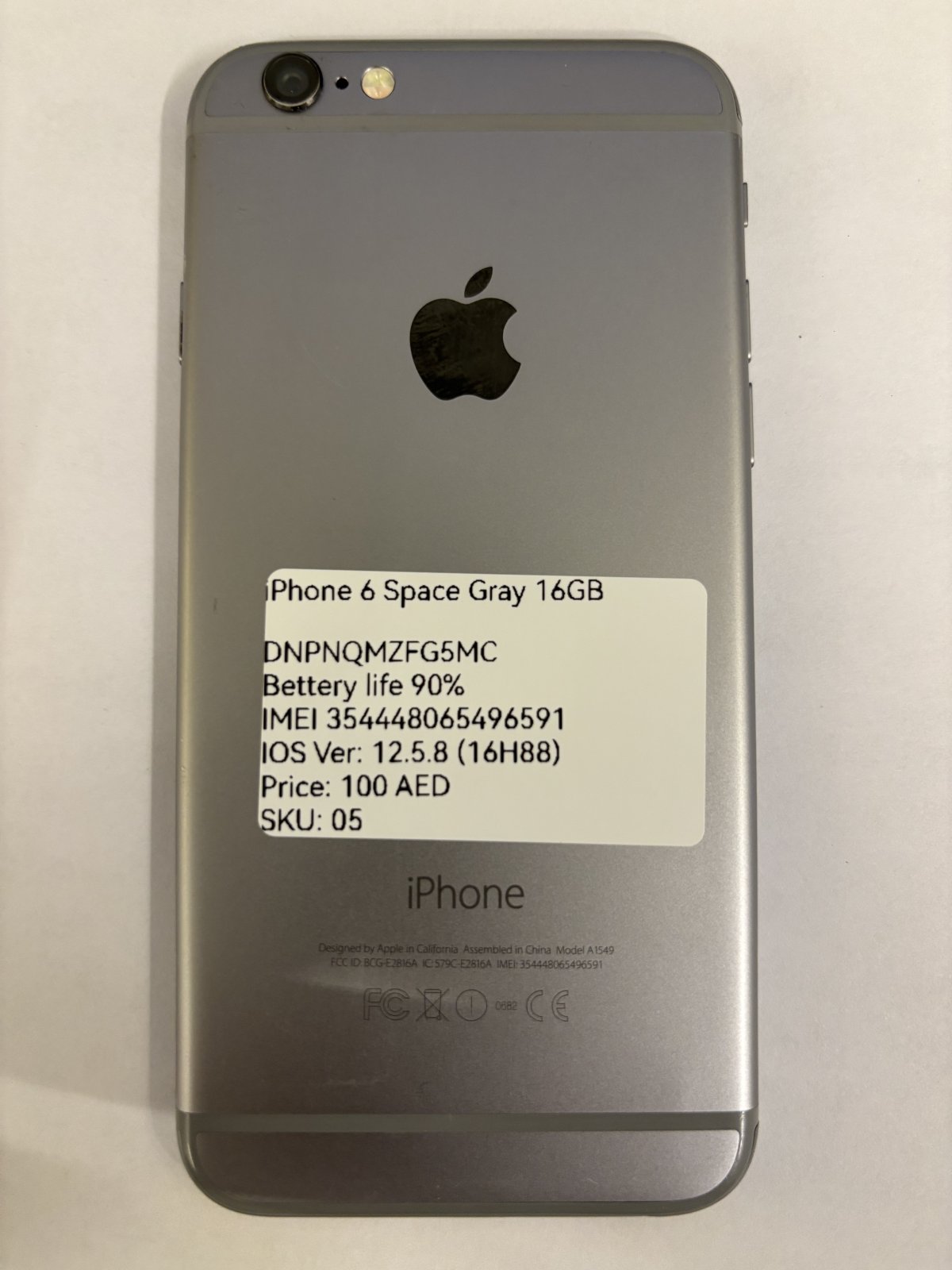 Iphone 6 Space Grey 16GB – photo 7 of 9